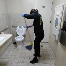 Bathroom cleaning